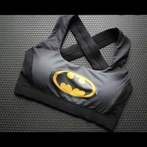 WarZon Batman criss cross sports bra